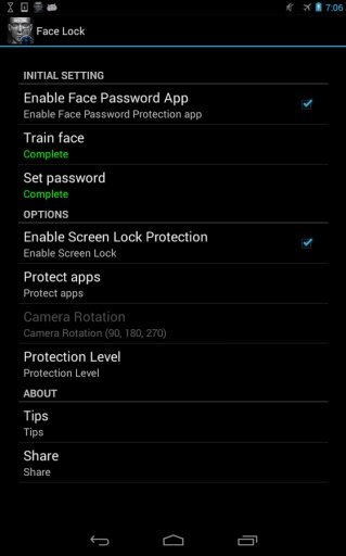 Face App Lock Free截图5