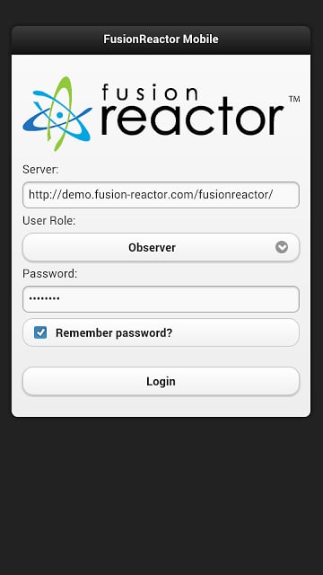 FusionReactor 5 Mobile截图1