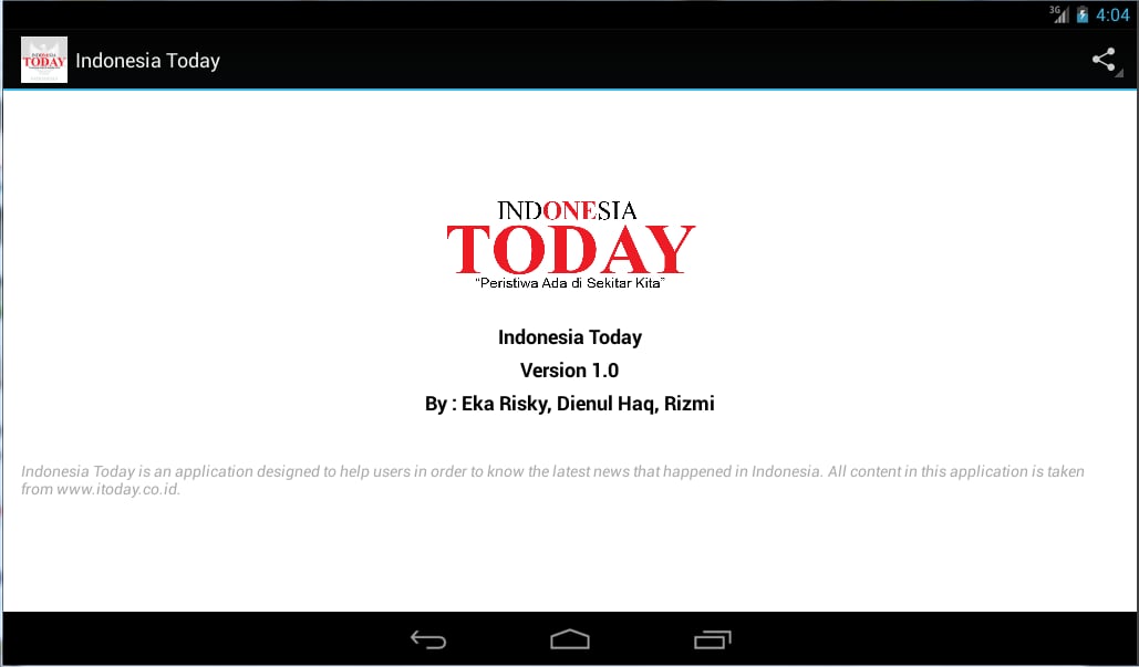 Indonesia Today截图3