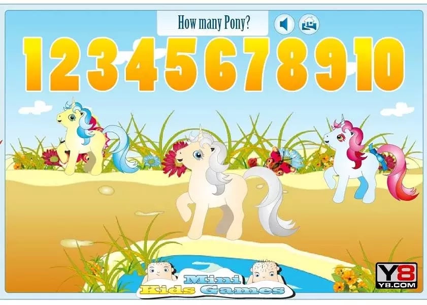 Pony Count Game截图2