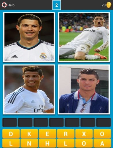 Football Players Name Game截图1