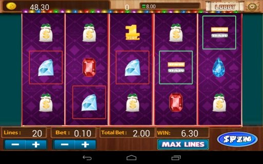 Blue Diamond Slot Free截图3