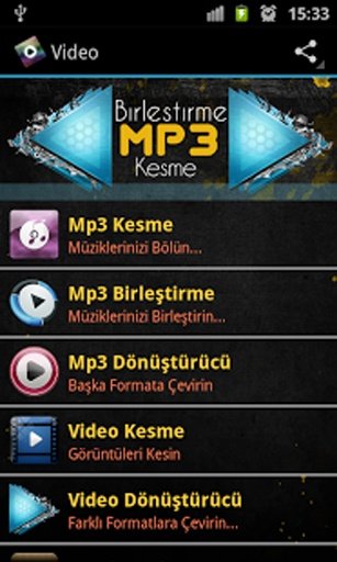 Mp3 Video Kesme Cutter截图9