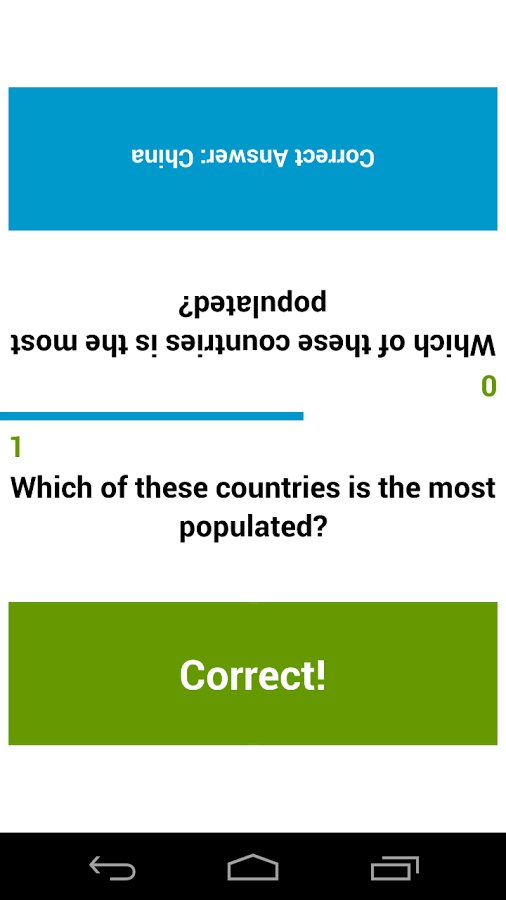 2 Player Quiz: Geography截图6