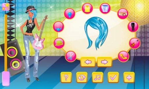 Guitar Girl Dress Up截图2