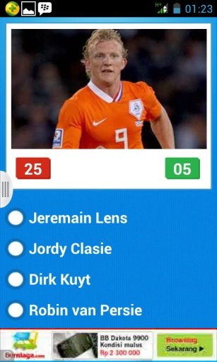 Soccer Players Quiz World Cup截图1