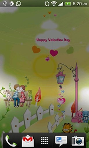 Valentine Day Night lwp截图2