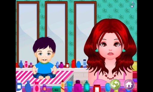 Cute Babysitter Spa Makeover截图7