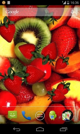 Fruits Live Wallpaper截图1