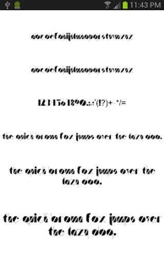 Vintage for FlipFont&reg; free截图6