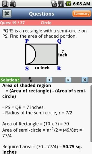 GRE Math Lite截图2