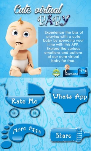 Virtual Talking Baby截图6