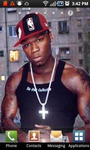 50 Cent Live Wallpaper截图1