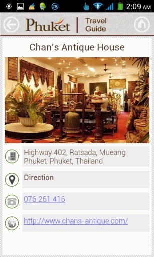 Phuket Map Travel City Guide截图5