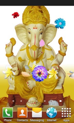 Lord Ganesha Live Wallpaper Hd截图1