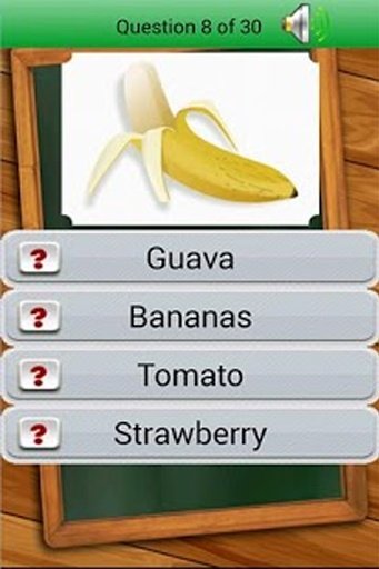 Kid's Fruit &amp; Vegetable Quiz截图1