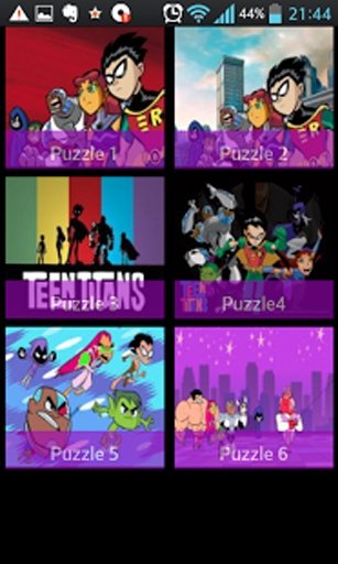 Teen Titans fan app Games Pack截图3