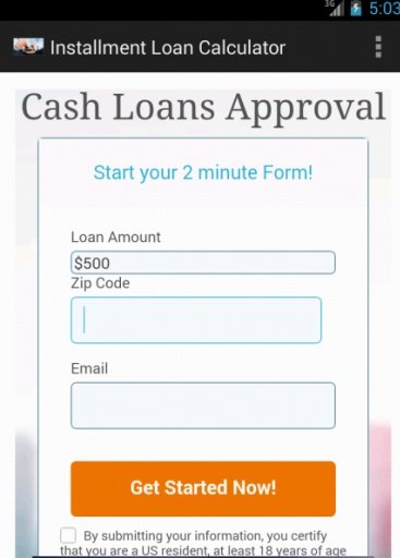 Installment Loan Calculator截图2