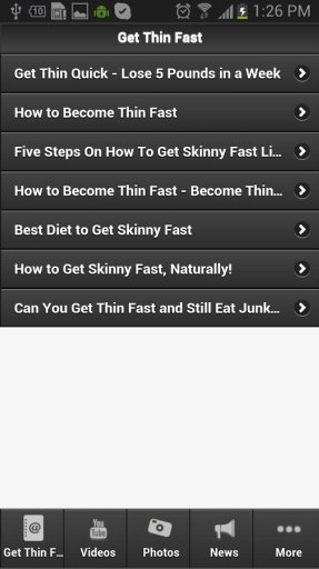 Get Thin Fast截图1