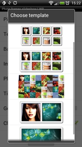 Photo frames slideshow Free LWP截图2