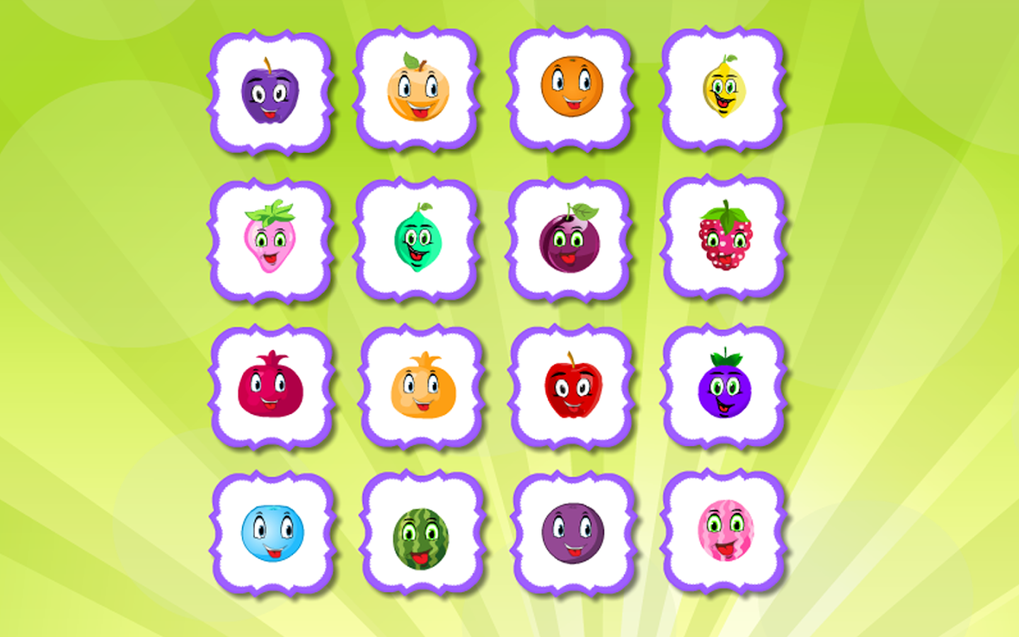 Match Smiley Fruit截图3