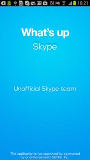 Skype What 's up on截图5