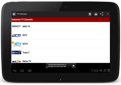 TV Indonesia Channel截图2