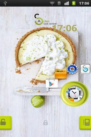 Key Lime Pie Theme ActiveLock截图5