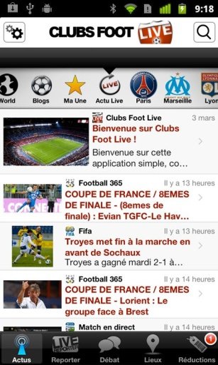 Clubs Foot Live截图3