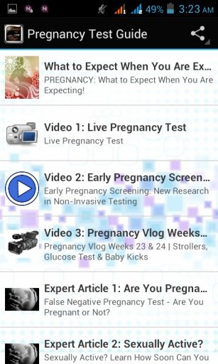 Pregnancy Test Guide截图2