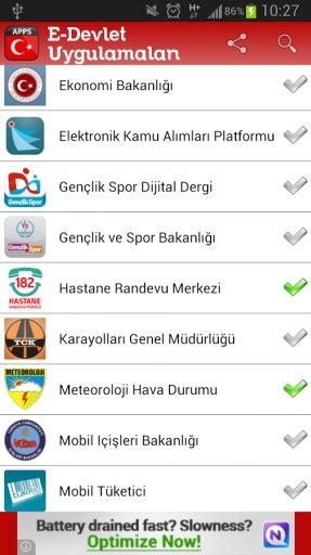 E-Devlet Uygulamaları截图1