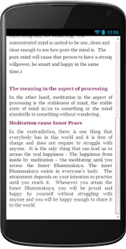 The beginning of Meditation截图3