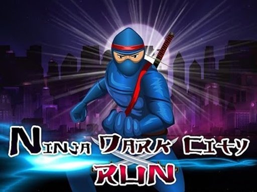 Ninja Dark City Run RoofTop截图1