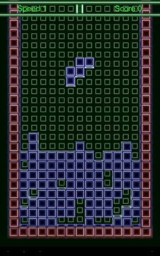 Tetris 3D Neon截图3