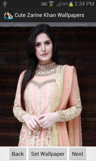 Cute Zarine Khan Wallpapers截图4