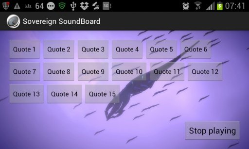 ME: Sovereign Soundboard截图2