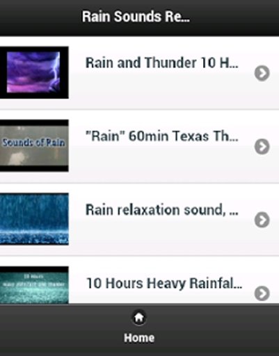 Rain Sounds Relax Sleep截图4