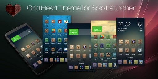 Grid Geart Theme &amp; Wallpapers截图1