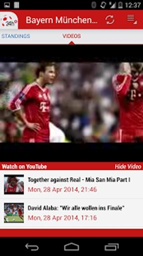 Bayern Munich 24h截图3