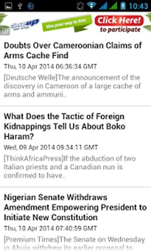 Nigeria Breaking News截图7