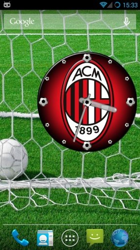 AC Milan Clock Widget截图4