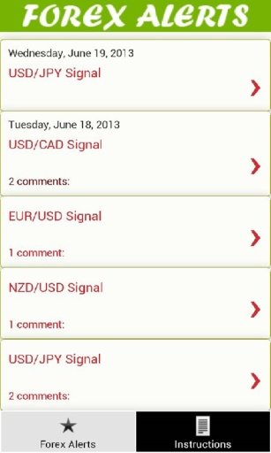 Forex Alerts截图1