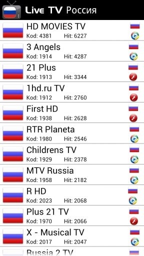 Live TV Russia截图2