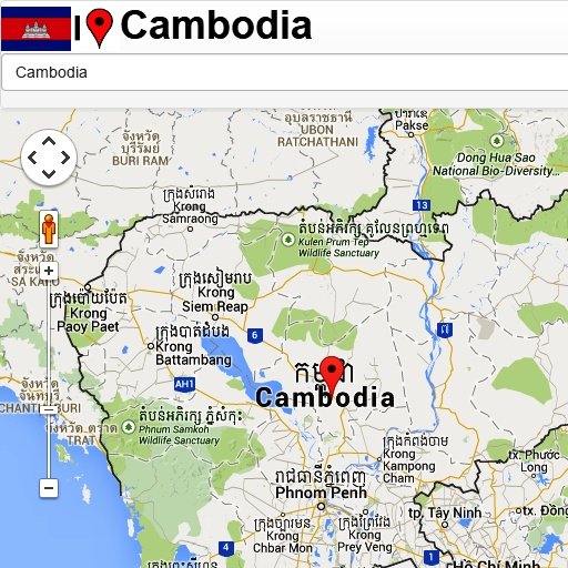 Cambodia mapa截图1