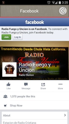 Radio Fuego y Uncion截图3