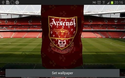 Arsenal HD Flag Lite截图2