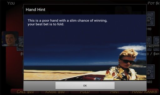 Play Texas Hold'm (mobile ed)截图2