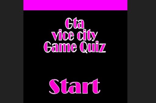 Grand Theft Auto Vicecity Quiz截图2