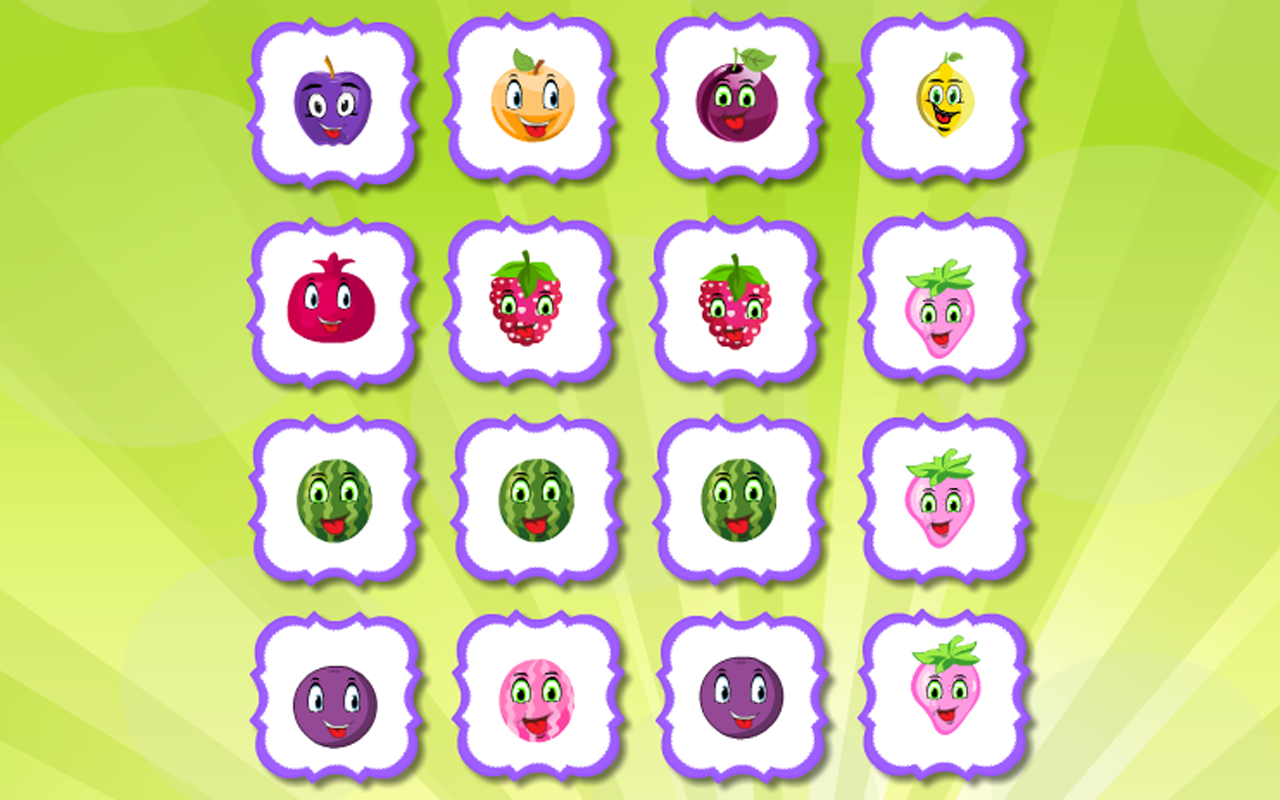 Match Smiley Fruit截图5