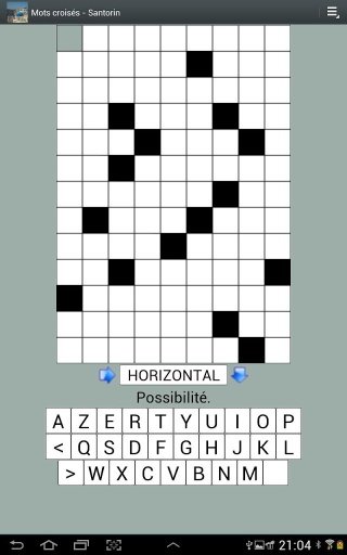 French Crosswords 2截图2